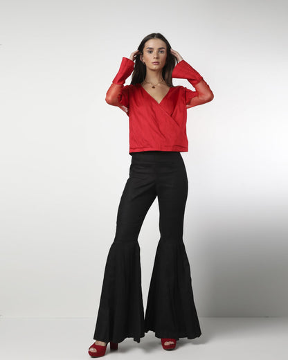 Style 08 :  100% Linen Pleated Pants