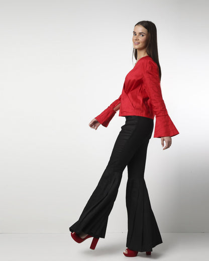 Style 08 :  100% Linen Pleated Pants
