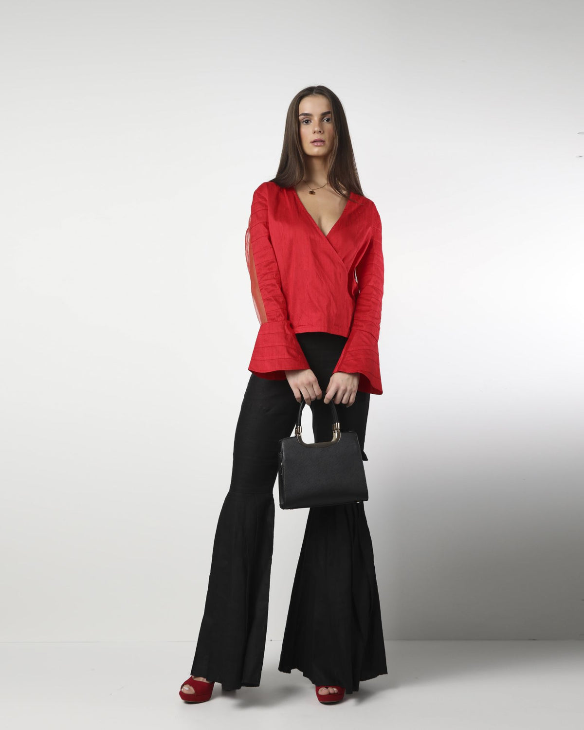 Style 08 :  100% Linen Pleated Pants