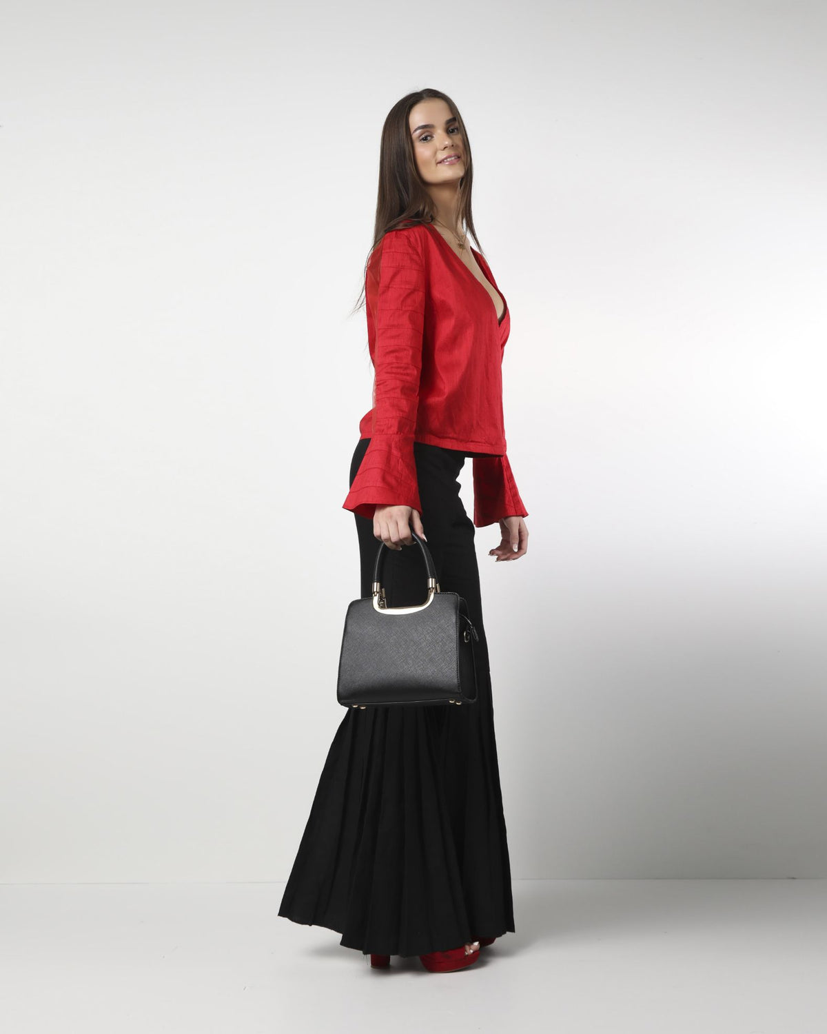 Style 08 :  100% Linen Pleated Pants