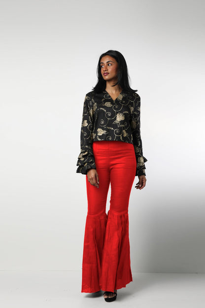 Style 08 :  100% Linen Pleated Pants