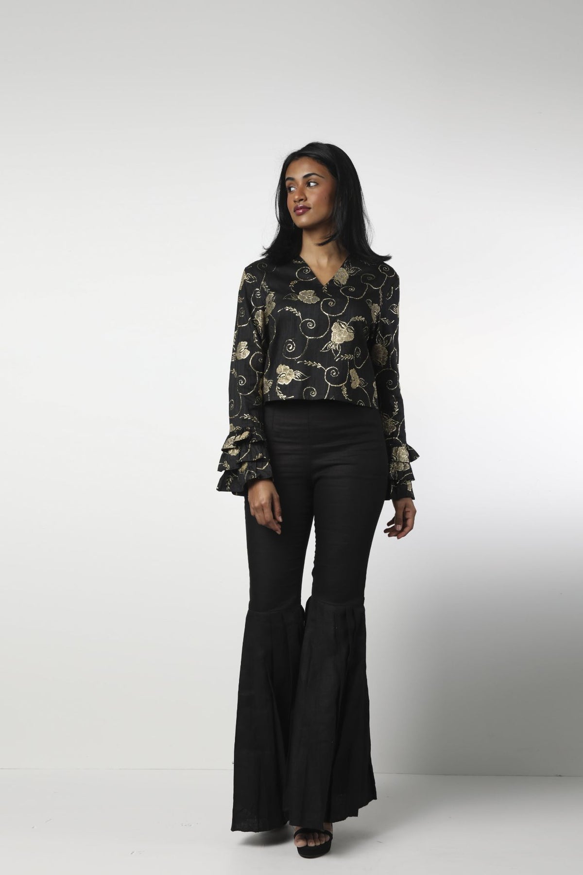 Style 08 :  100% Linen Pleated Pants
