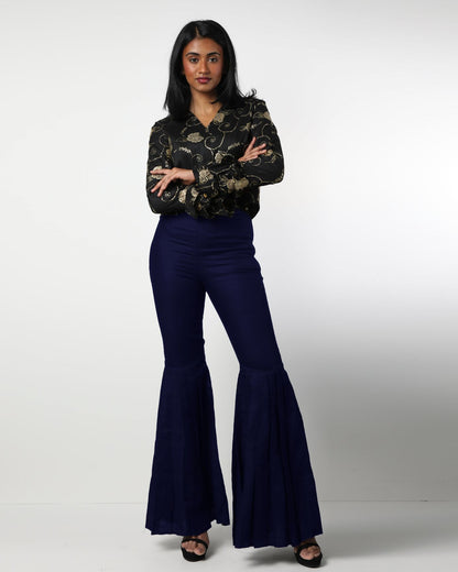 Style 08 :  100% Linen Pleated Pants