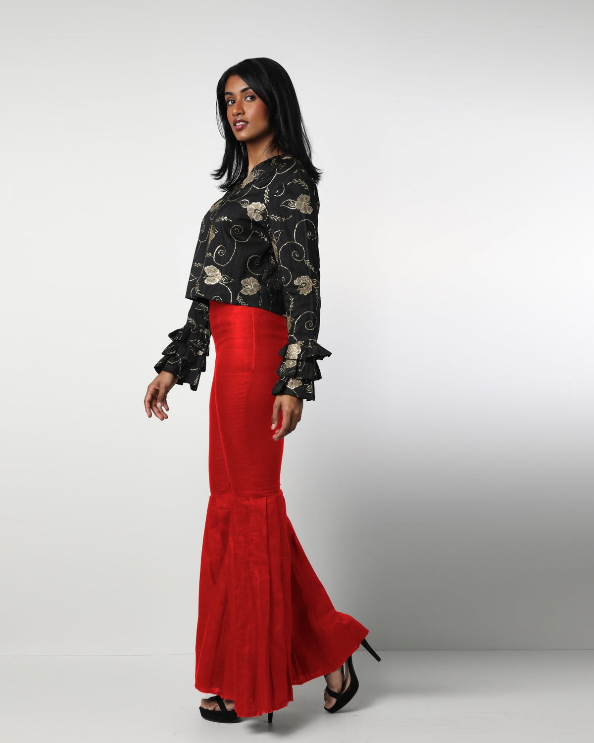 Style 08 :  100% Linen Pleated Pants