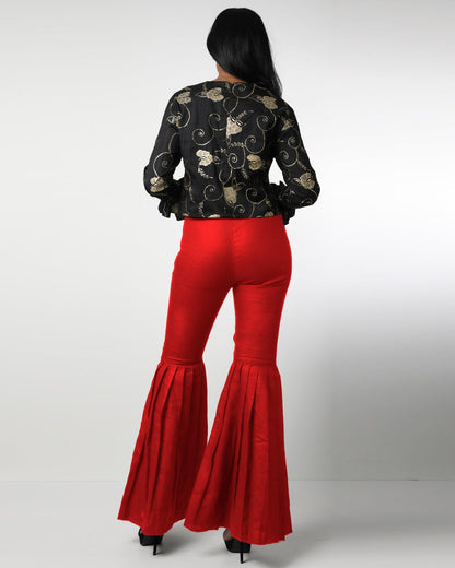 Style 08 :  100% Linen Pleated Pants