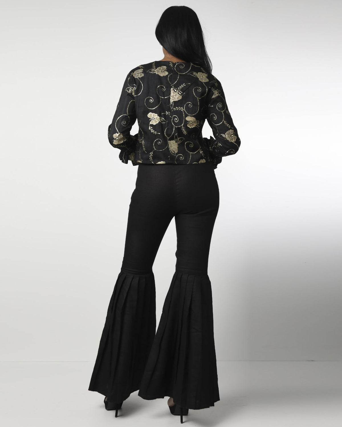 Style 08 :  100% Linen Pleated Pants