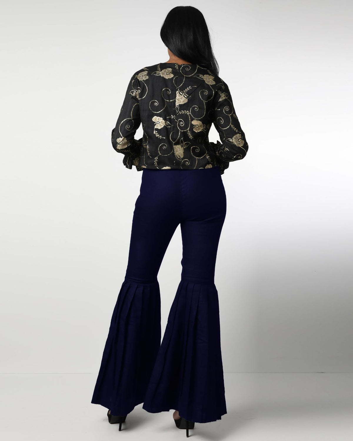 Style 08 :  100% Linen Pleated Pants