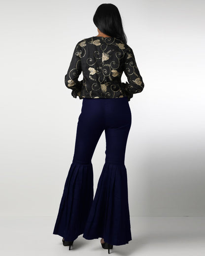 Style 08 :  100% Linen Pleated Pants