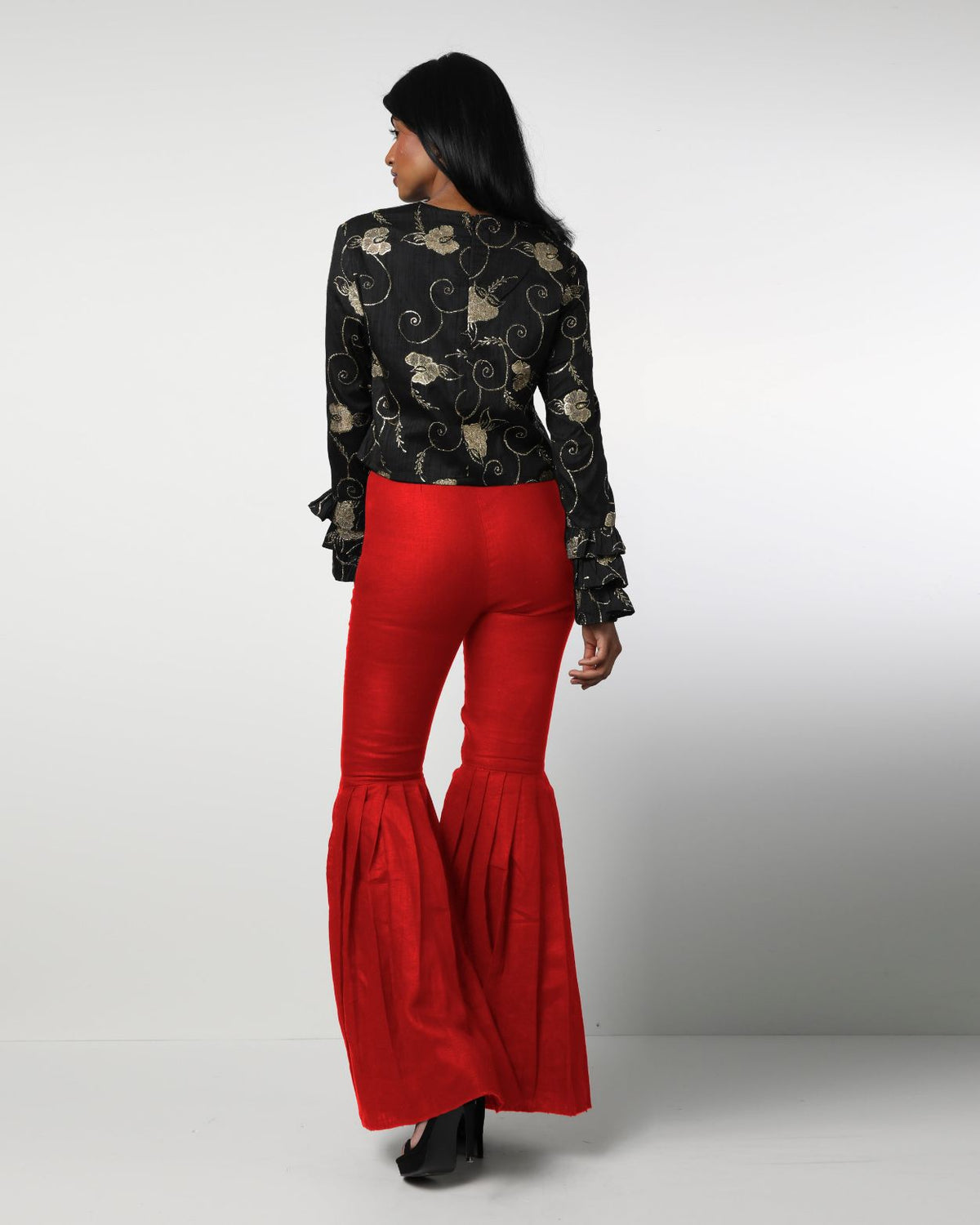 Style 08 :  100% Linen Pleated Pants