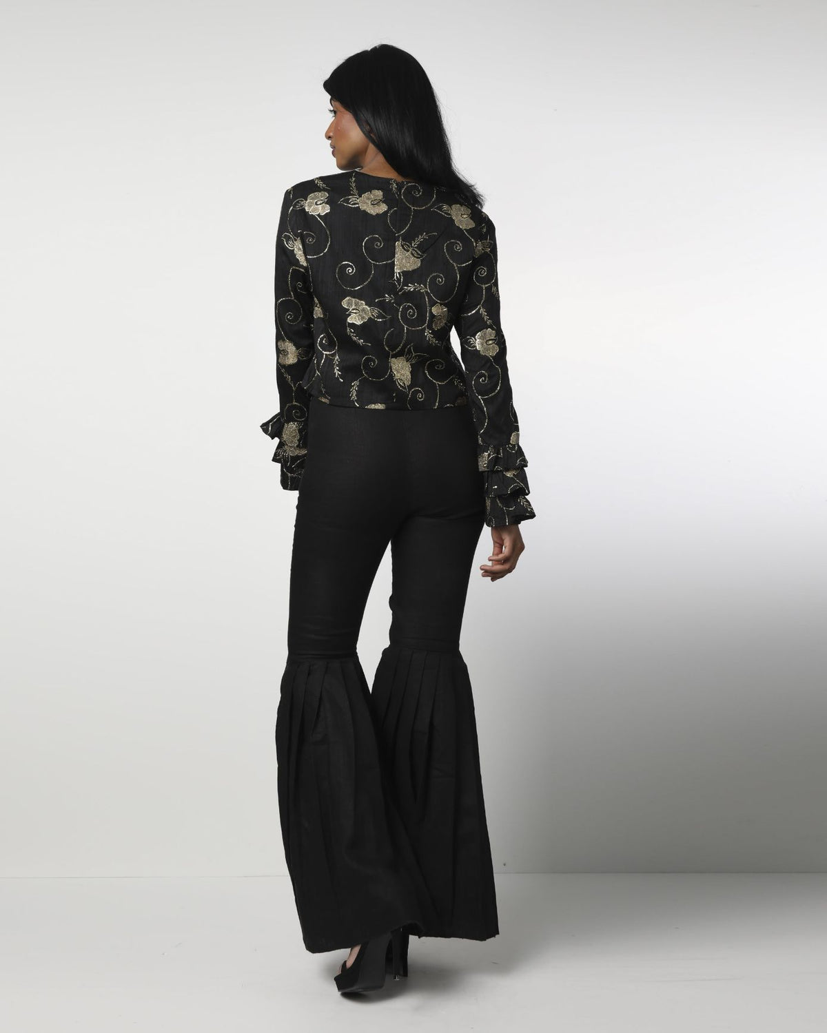 Style 08 :  100% Linen Pleated Pants