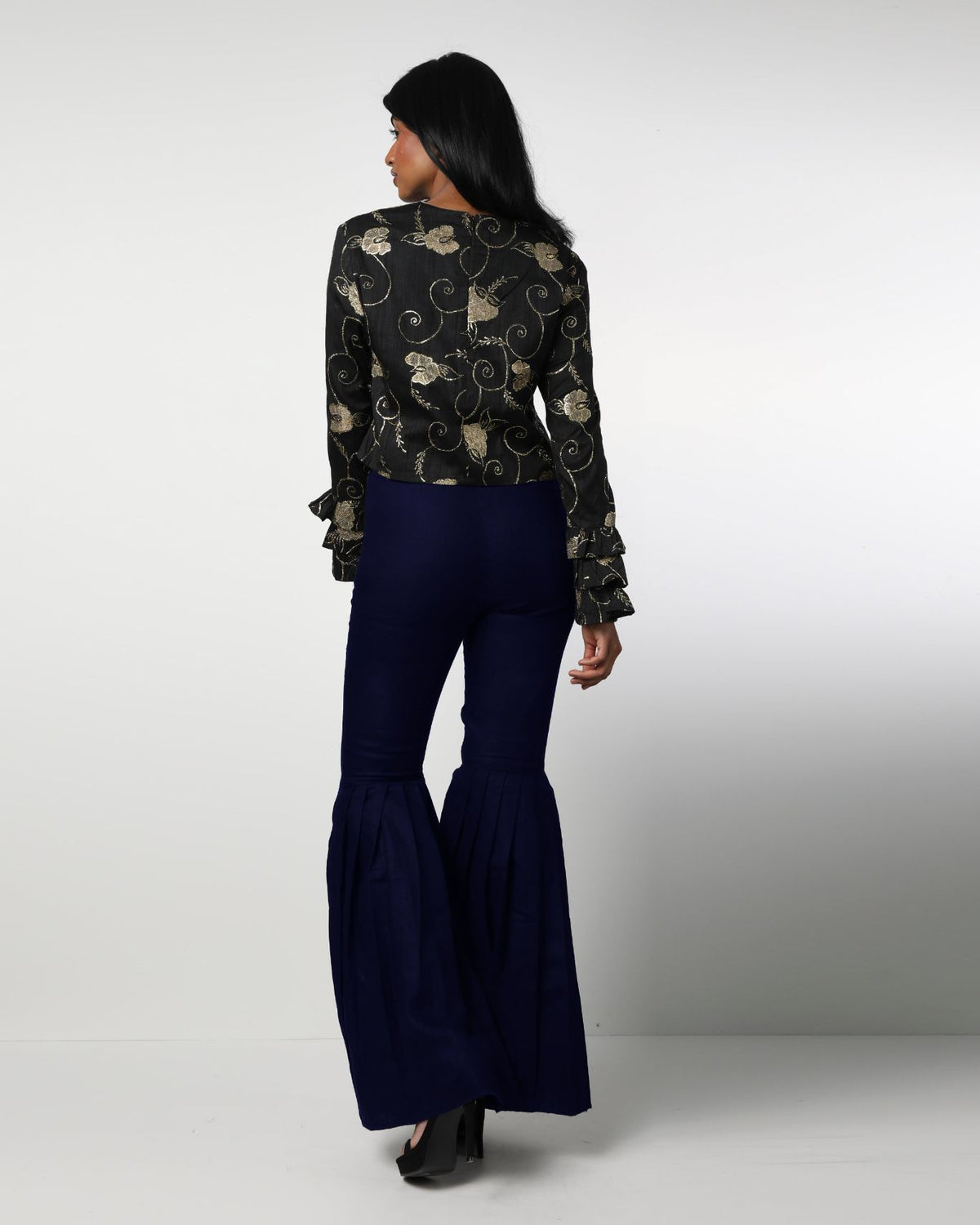 Style 08 :  100% Linen Pleated Pants