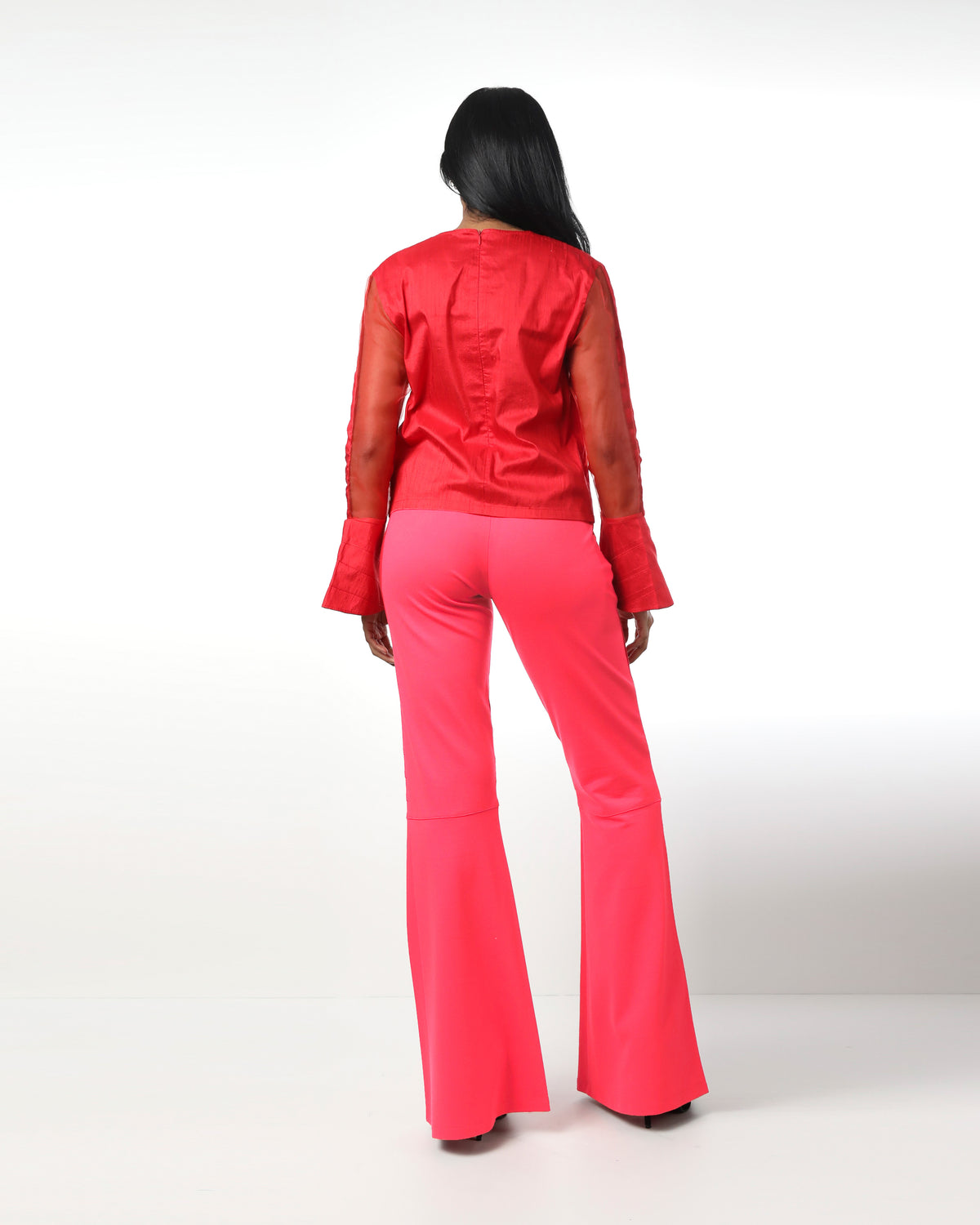 Style 9879 : Flare Pants 100% Rayon