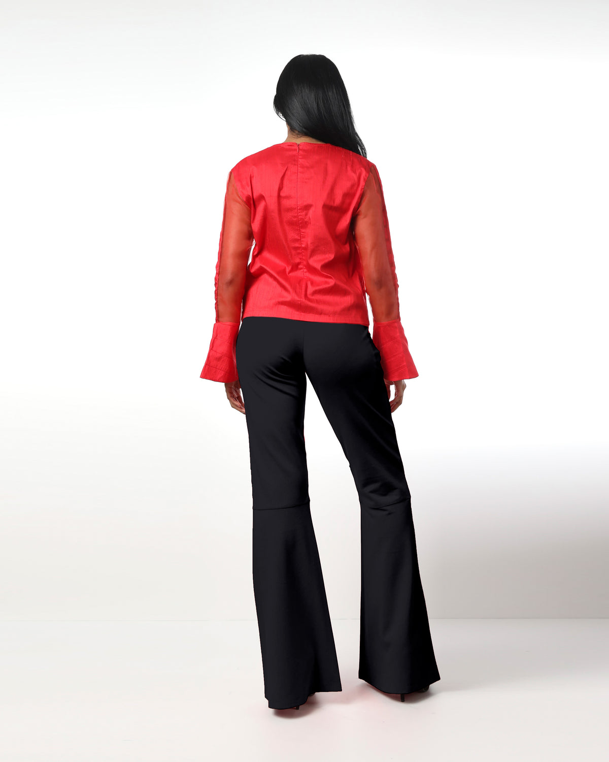 Style 9879 : Flare Pants 100% Rayon